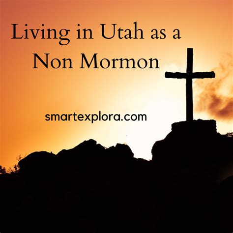 non mormon living in utah.